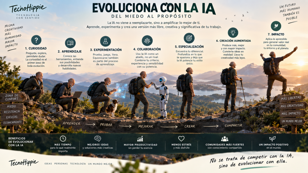 Evoluciona con la IA | TecnoHippie